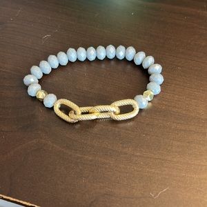Beaded stretch bracelet
